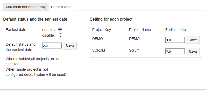 Gears Worklog restricted